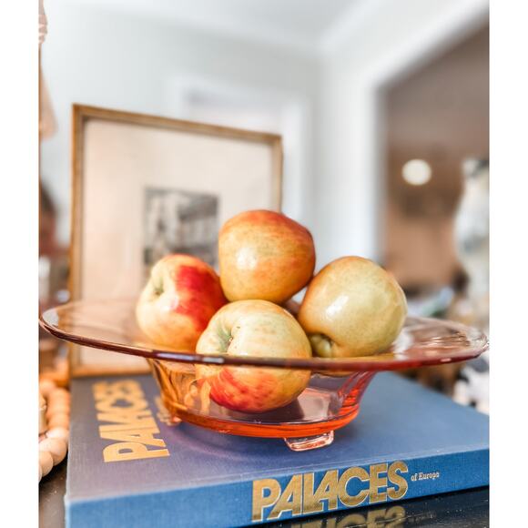 Pink Depression Glass‎ Bowl - Picture 3 of 4